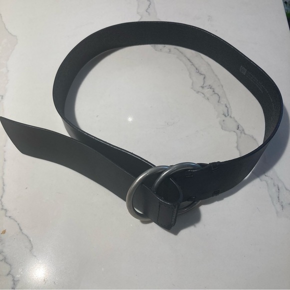 GAP Sz S  Leather Double Loop Buckle Belt - Picture 4 of 4